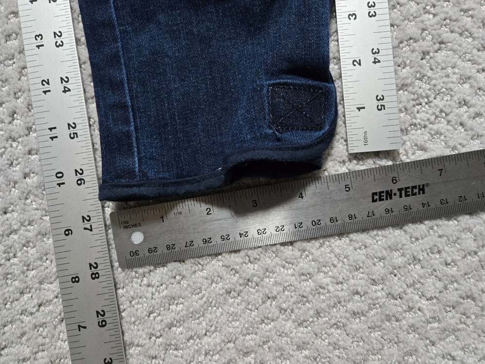 Goode Rider Equestrian Knee Patch Denim Breeches in Vintage Wash, Size 28R - Picture 4 of 9